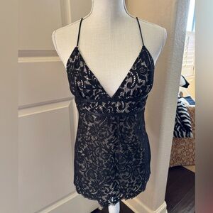 Michael Kors Black Lace Camisole